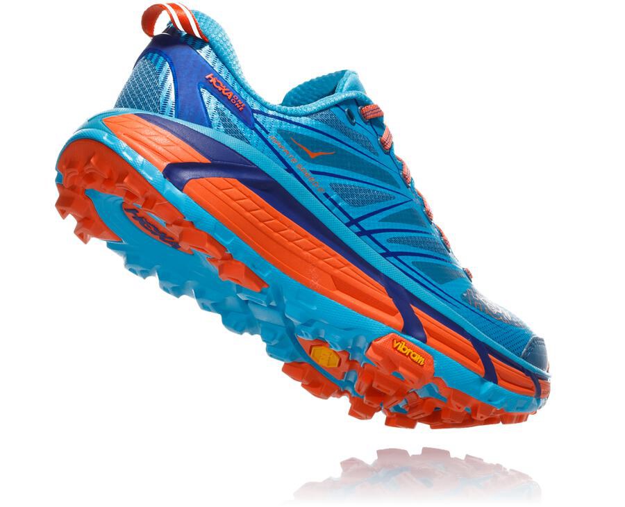 Hoka One One トレイルシューズ レディース 青 - Mafate Speed 2 - OD9128350